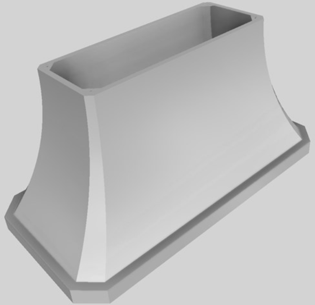 Vent-A-Hood® Designer Series 60" Stainless Steel Island Range Hood-3