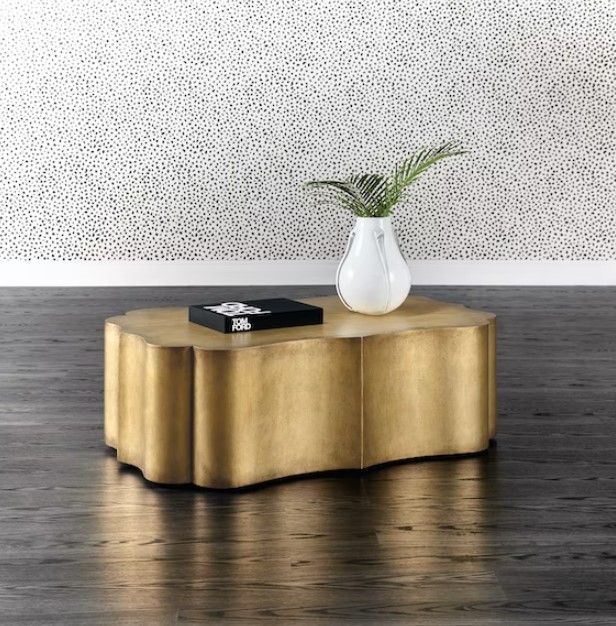 Hooker® Furniture Melange Tevis Bluff Gold Cocktail Table-1