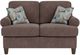 Flexsteel® Customizable Moxy Curved Sock Arm Loveseat-5