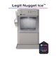 GE Profile™ Opal™ Mini 9" 34 lb. Stone Gray Nugget Ice Maker-5