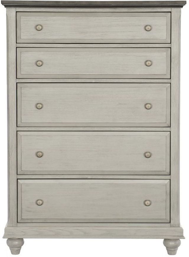 Mazin Furniture Mossbrook Light Gray Chest-0