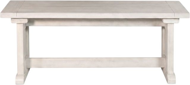 Sunny Designs™ Bayside Marble White Breakfast Nook Side Bench-2