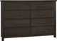 Vaughan-Bassett Dovetail Java Dresser-0