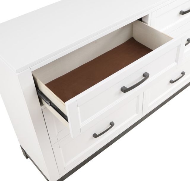 Mazin Furniture Garretson White Dresser-3