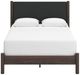 Signature Design by Ashley® Cadmori Black/Brown Queen Upholstered Panel Bed-2