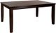 Mazin Furniture Mantello 6-Piece Cherry/Dark Brown Dining Set-1
