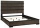 Homelegance® Acworth Black/Brownish Gray Eastern King Panel Bed-3