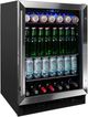 Danby® 24" 5.7 Cu. Ft. Stainless Steel Built-In Beverage Center-1