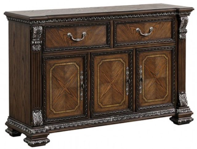 Furniture of America® Promenade Dark Brown Sideboard-0