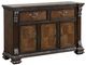 Furniture of America® Promenade Dark Brown Sideboard-0