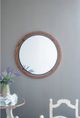 A & B Home Mogley Brown Wall Mirror-5