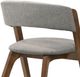 Armen Living Rowan Walnut Accent Dining Chair-3