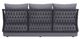 Zuo® Modern Mekan Gray Aluminum Fabric Outdoor Sofa-3