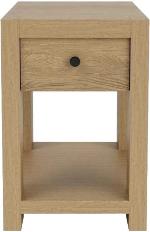 Riverside Furniture Davie Pale Oak Chairside Table-2