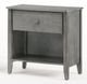 Night & Day Furniture™ Zest Cases Rustic Gray Nightstand-0