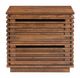 Zuo® Modern Linea Walnut End Table-1