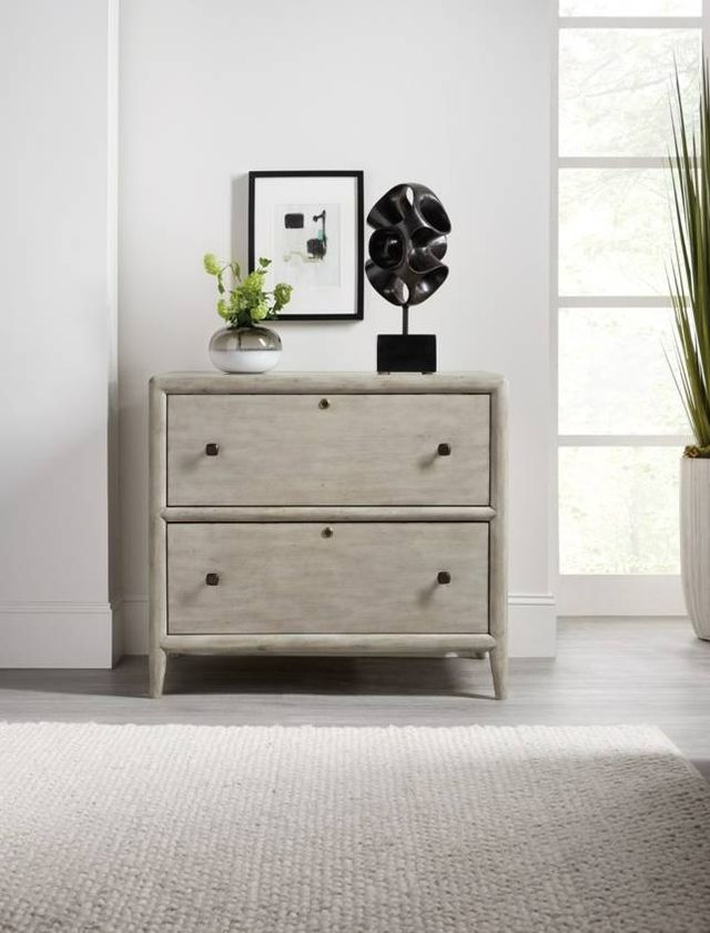 Hooker® Furniture Work Your Way Burnham Gray Mink Lateral File Cabinet-1