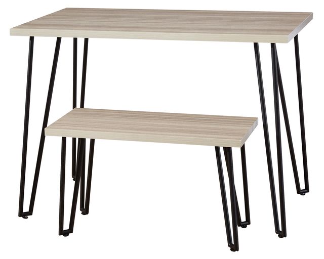 Signature Design by Ashley® Blariden Brown/Black Desk with Bench-0
