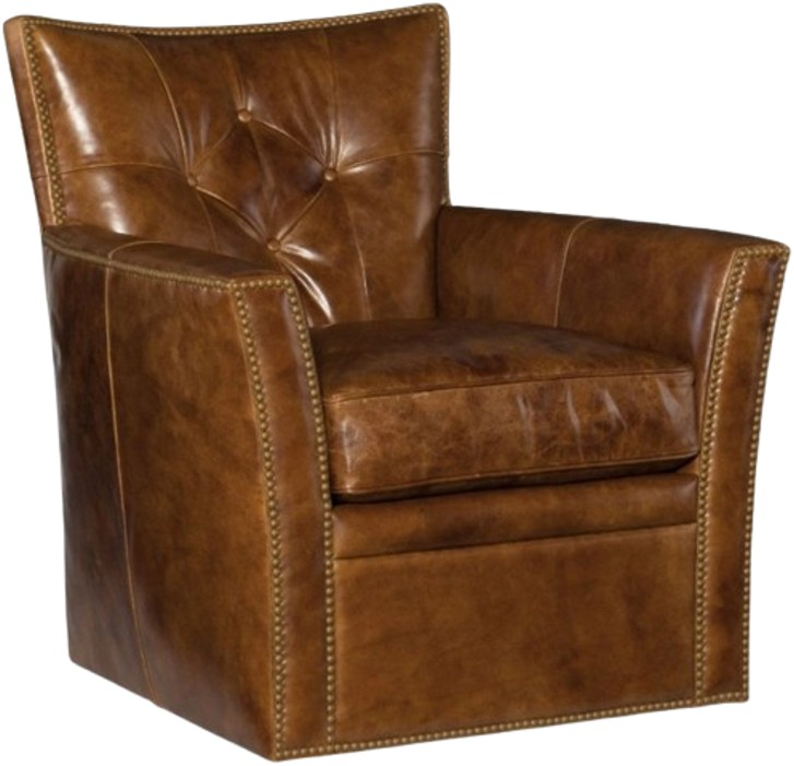 Hooker® Furniture Conner Heavy Metal Gamma Swivel Chair Carolina