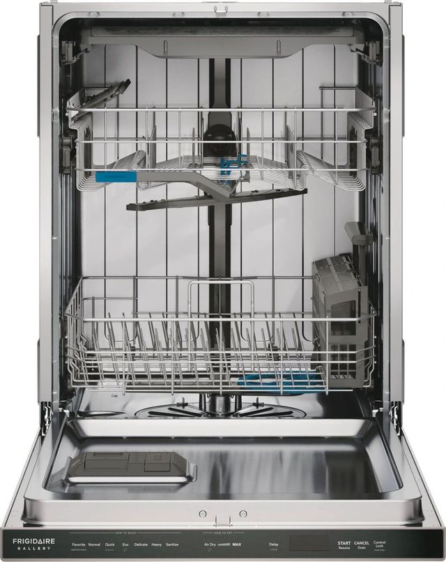Frigidaire Gallery® 24" Smudge-Proof™ Stainless Steel Top Control Built-In Dishwasher-1