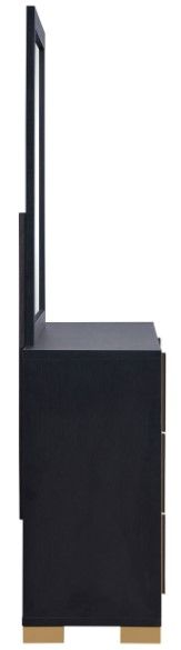 Coaster® Marceline Black Dresser and Mirror-2