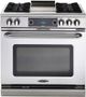 Capital Cooking™ Connoisseurian 36" Stainless Steel Pro Style Dual Fuel Range-0