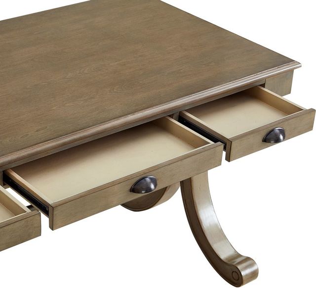 Powell® Fieldstone Grey Writing Desk-1