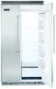 Viking® 5 Series 42" 25.3 Cu. Ft. Stainless Steel Built-In Side-by-Side Refrigerator-1
