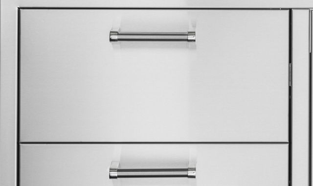 Viking® 5 Series 36" Stainless Steel Outdoor Double Drawer and Access Door Combo-1
