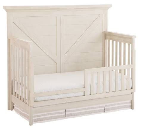 Westwood Design Westfield Brushed White Convertible Crib-2