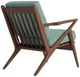 Joybird Soto Crave Caribbean Twist Chair-3