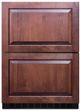 Summit® 24" Custom Panel Ready Refrigerator Drawers-0