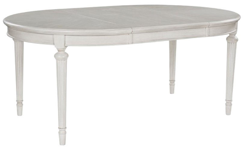 Benchcraft Montelaine Antique White Oval Dining Table Steinbach MB