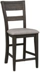 Liberty Furniture Double Bridge 7-Piece Dark Chestnut/Gray Gathering Table Set-3