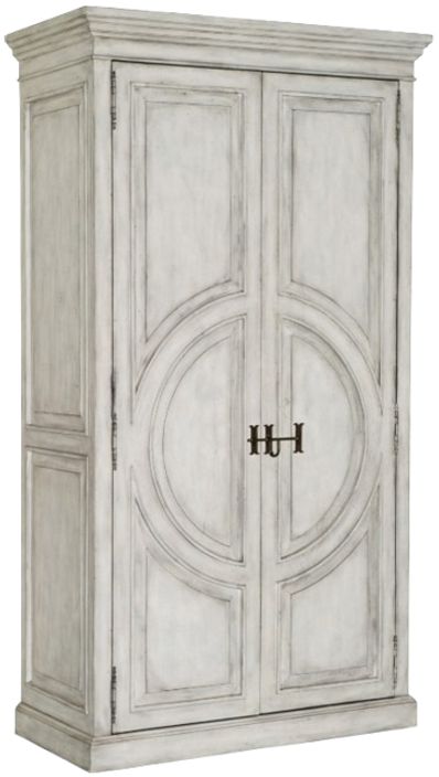 Hooker® Furniture Boheme Bilzen Whitewash Wardrobe-0