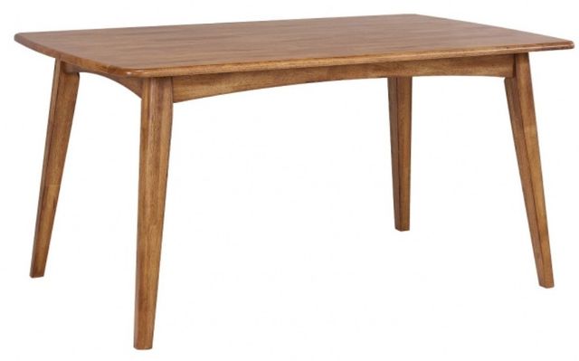Winners Only® Portland Brown 60" Leg Dining Table-0