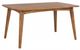 Winners Only® Portland Brown 60" Leg Dining Table-0