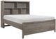 Homelegance® Woodrow Gray Youth Full Platform Bookcase Bed-0