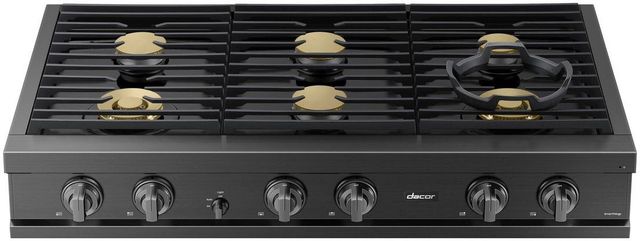 Dacor® 48" Graphite Stainless Natural Gas Rangetop-1
