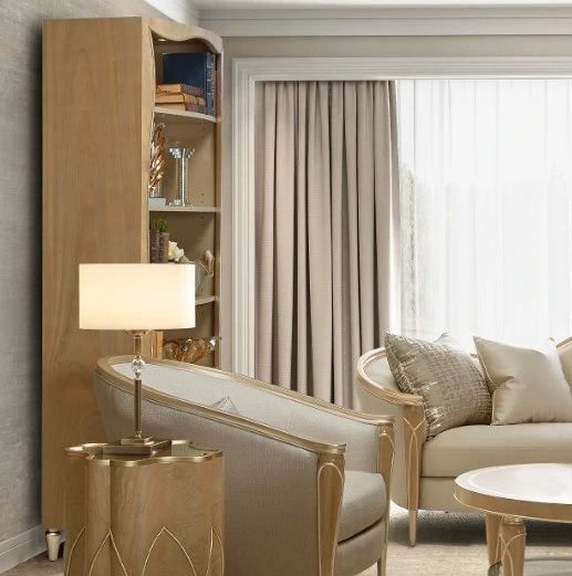 Michael Amini® Villa Cherie Caramel Bookcase-1