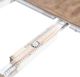 Liberty Furniture Abbey Road Porcelain White Rectangular Leg Table with Churchill Brown Top-5