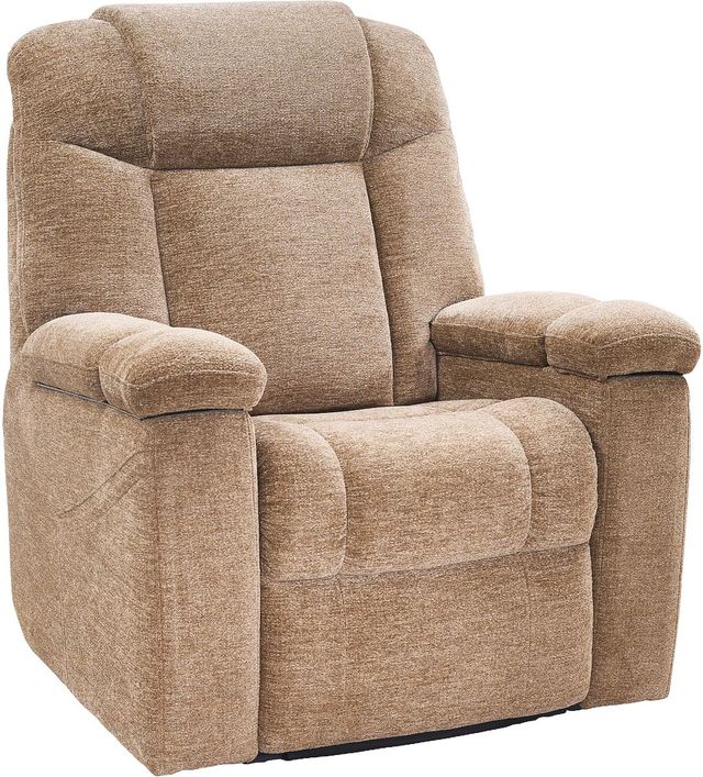UltraComfort™ Venice Sand Medium Power Lift Recliner with Nirvana™ Swedish Massage-0