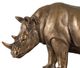 A & B Home Copper Rhinoceros Bookends-3
