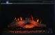 Jofran Inc. Cannon Valley Brown Electric Fireplace Media Console-5