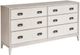 Universal Explore Home™ Coalesce Estelle Rolling Fog Dresser-0