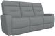 La-Z-Boy® Baron Graphite Power Wall Reclining Sofa with Headrest and Lumbar-0