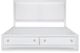 Legacy Classic Summerland White Queen Upholstered Panel Storage Bed-2