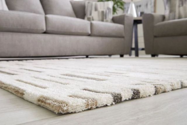 Signature Design by Ashley® Leesdale Black/Brown/Ivory 5'x7' Rectangular Rug-2