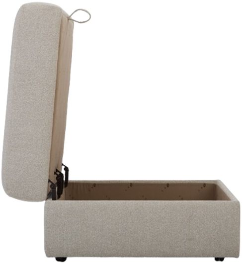 La-Z-Boy® Tahoe Ecru Storage Ottoman-3