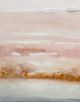 Giftcraft Gold/Gray/Pink Oceanscape Wall Print-1